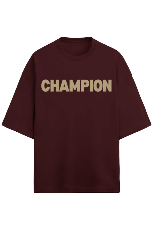 Champion terry tee best sale