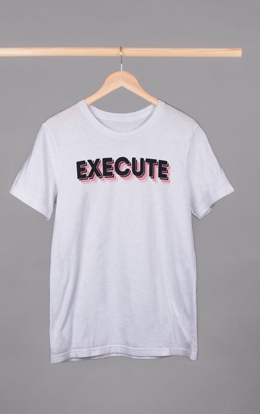 Execute : Supima Cotton gym T-Shirt