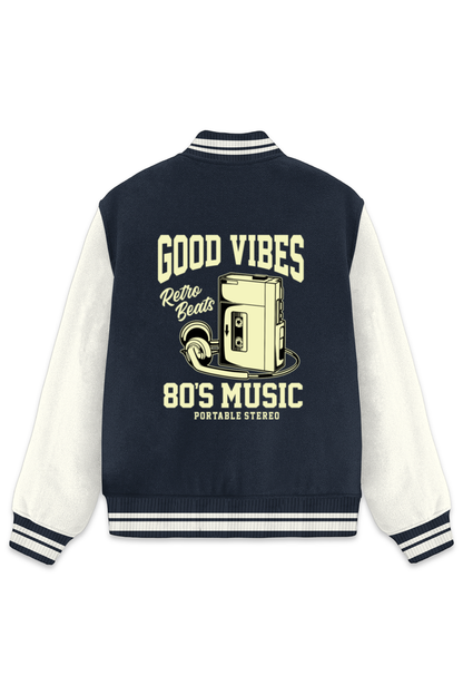 Arenky Premium Varsity Jacket : Good Vibes