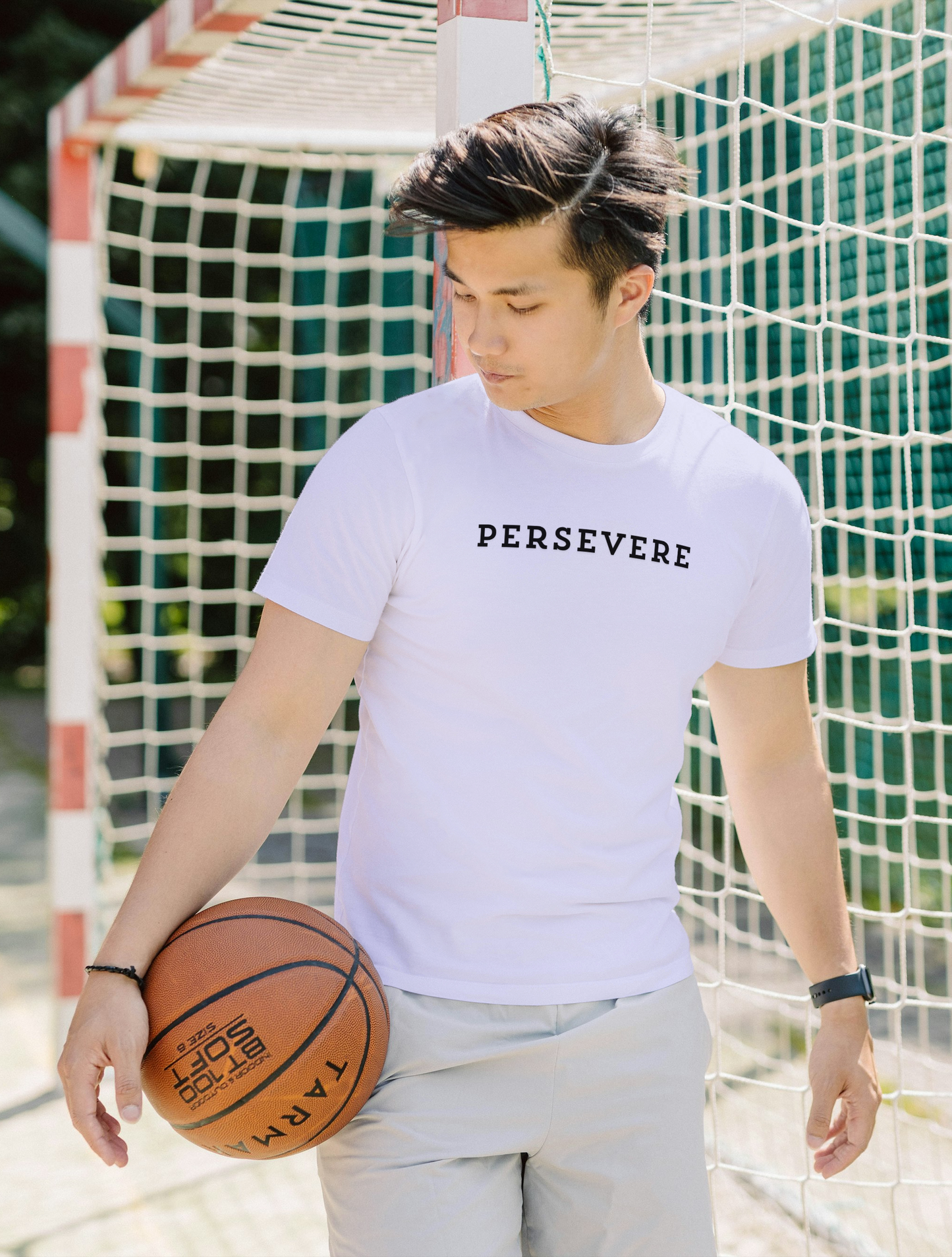 Persevere : Supima Cotton gym T-Shirt