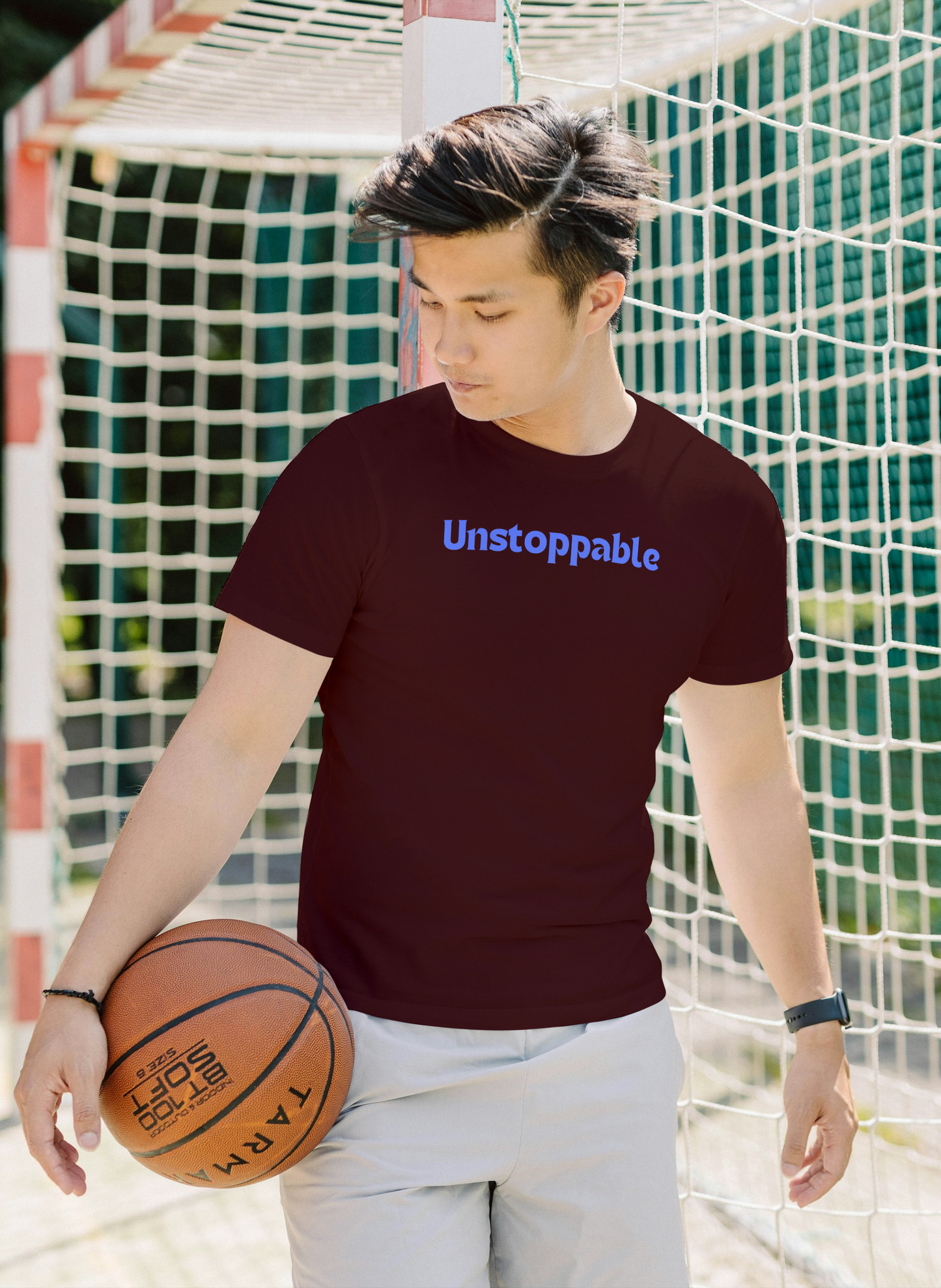 Unstoppable : Supima Cotton gym T-Shirt