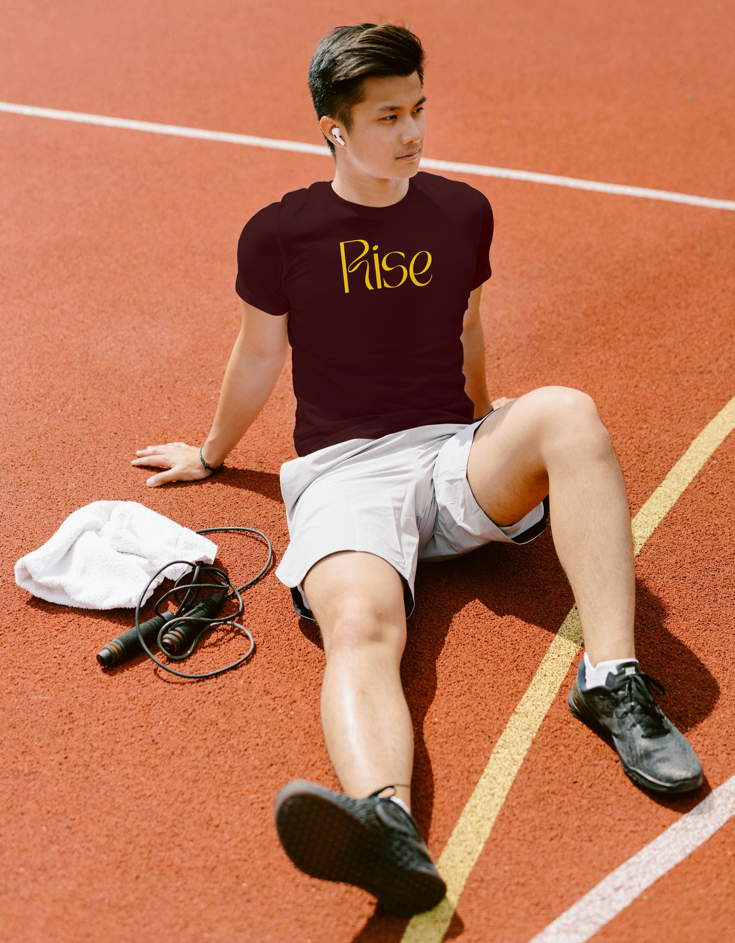 Rise : Supima Cotton gym T-Shirt