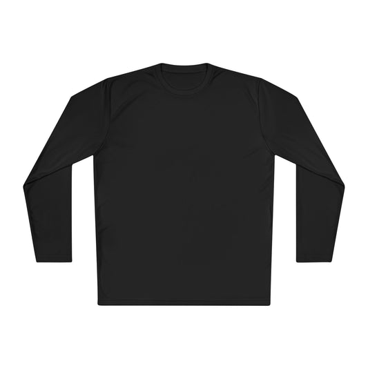 Unisex Full Sleeve Round Neck T-Shirt by Arenky : Black