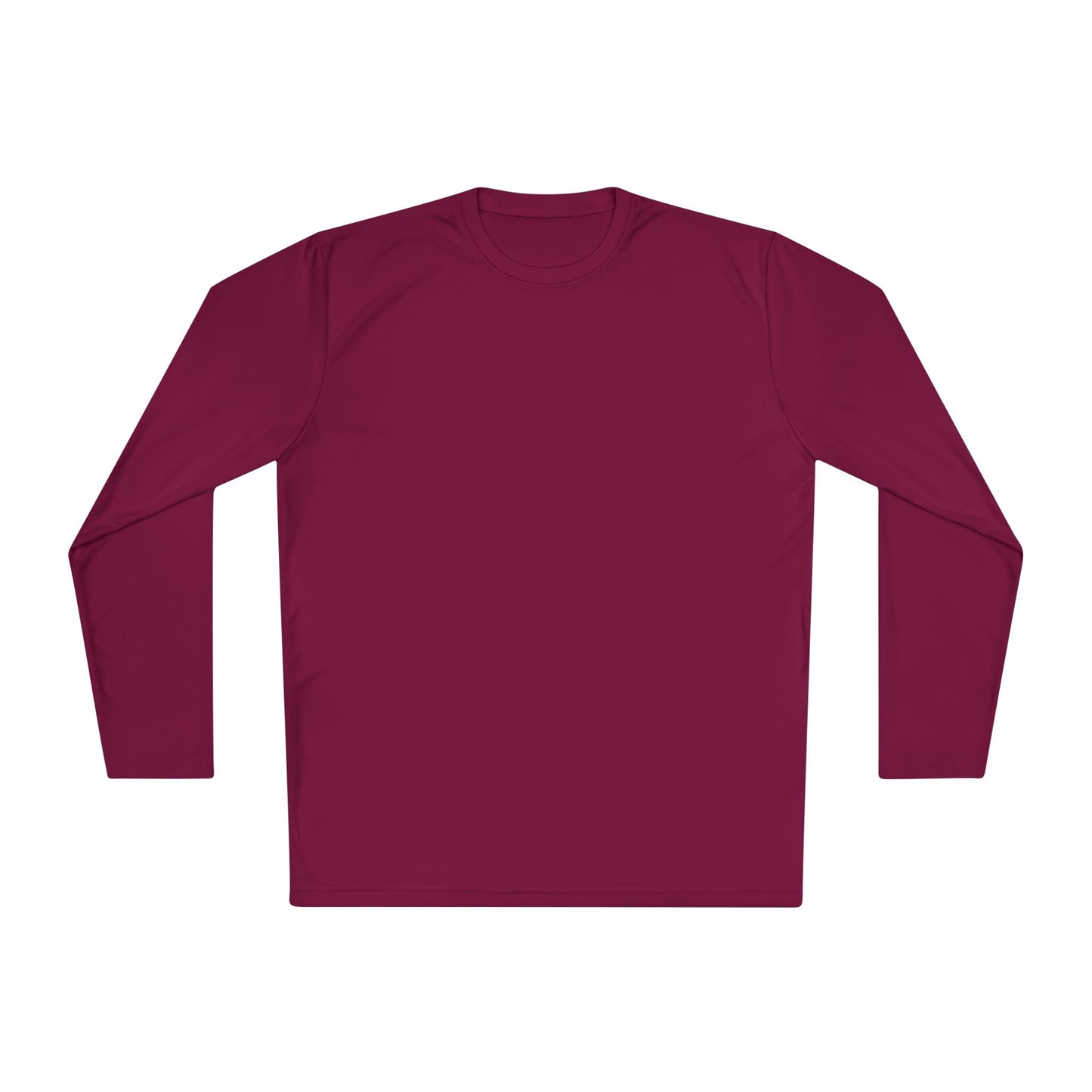 Unisex Full Sleeve Round Neck T-Shirt by Arenky : Maroon