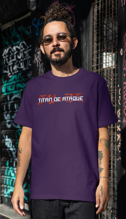 TITAN ANIME : Premium Oversized T-Shirt