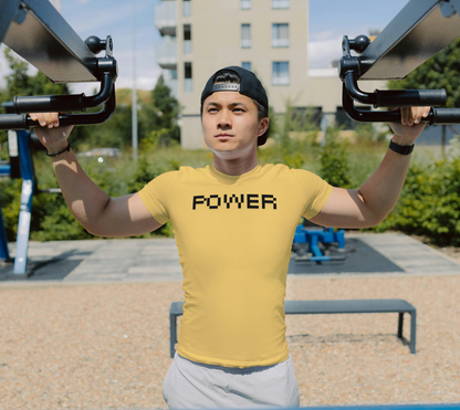 Power : Supima Cotton gym T-Shirt