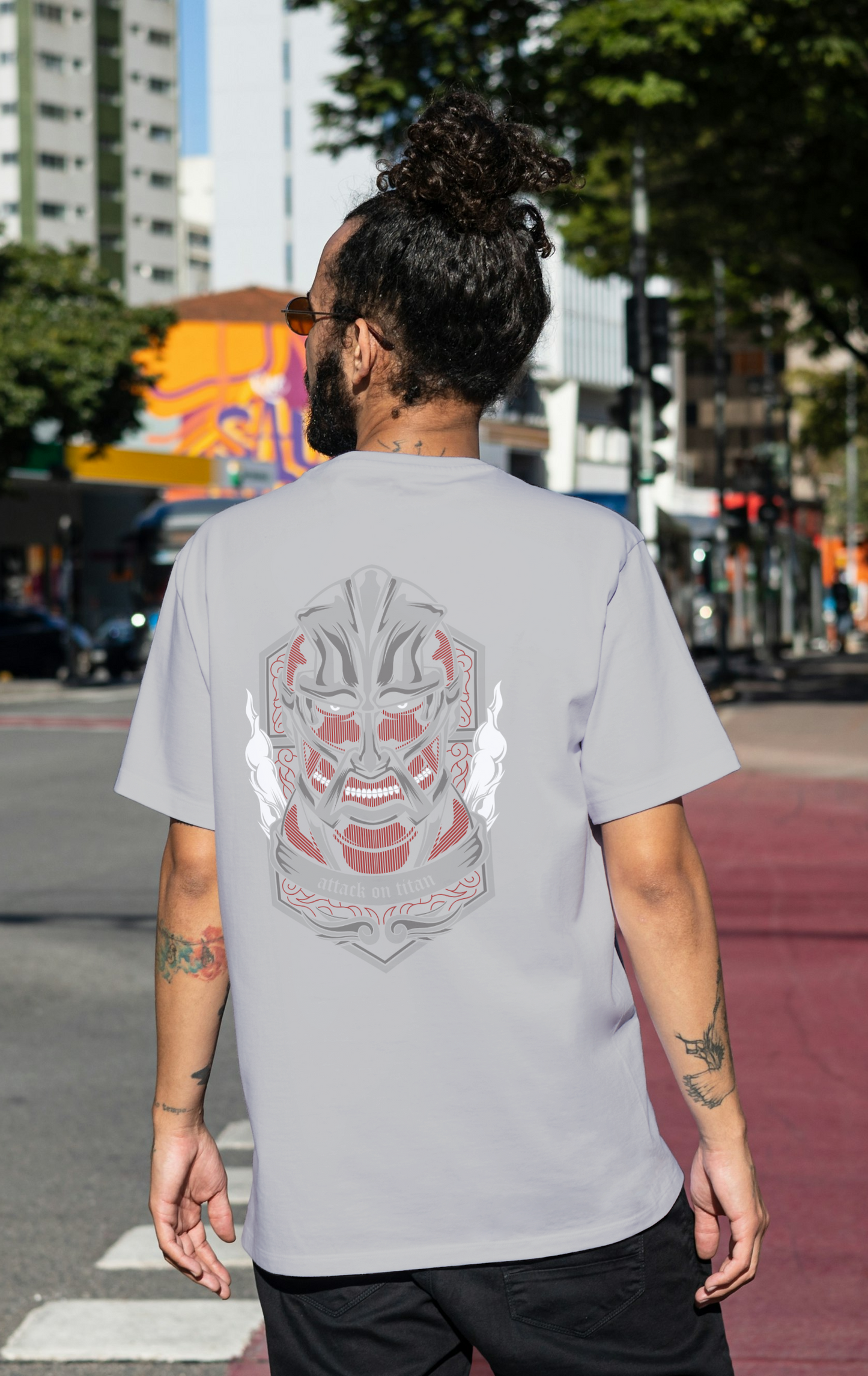 Skull Anime : Premium Oversized T-Shirt