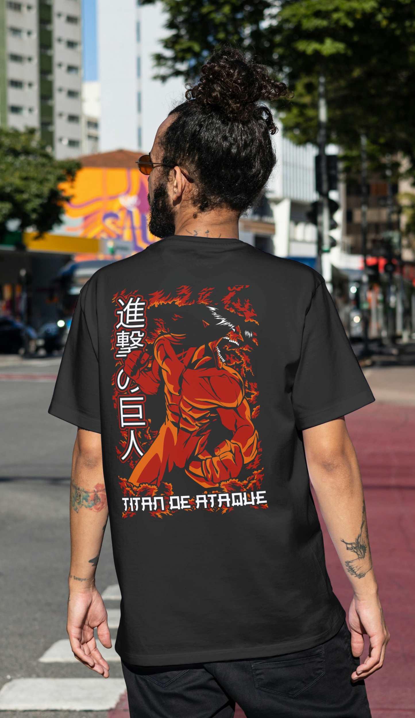 TITAN ANIME : Premium Oversized T-Shirt