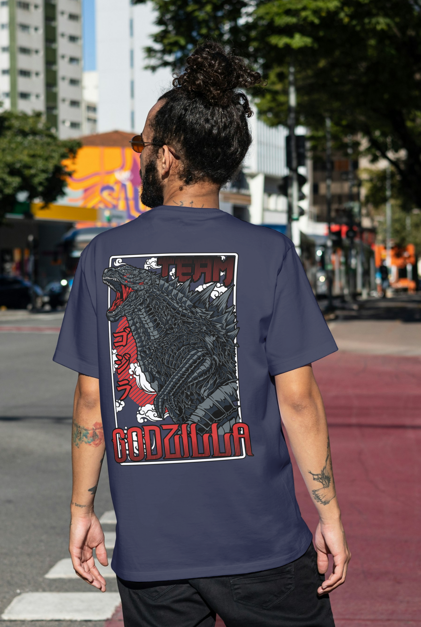 Godzilla Anime : Premium Oversized T-Shirt