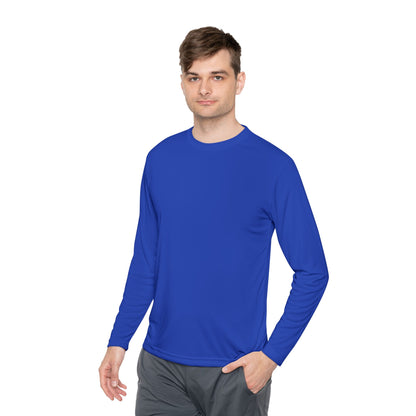 Unisex Full Sleeve Round Neck T-Shirt by Arenky : Royal Blue