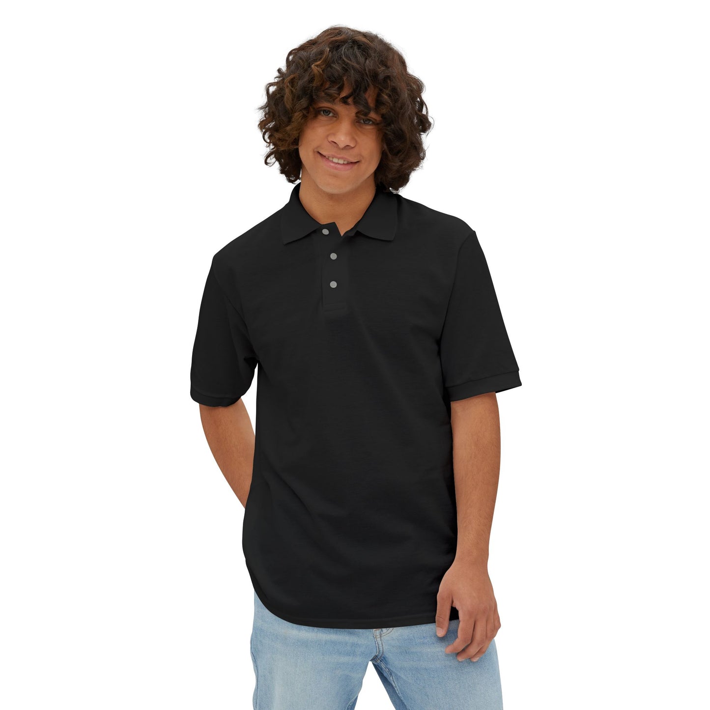 Arenky Premium Polo T-Shirt : Black