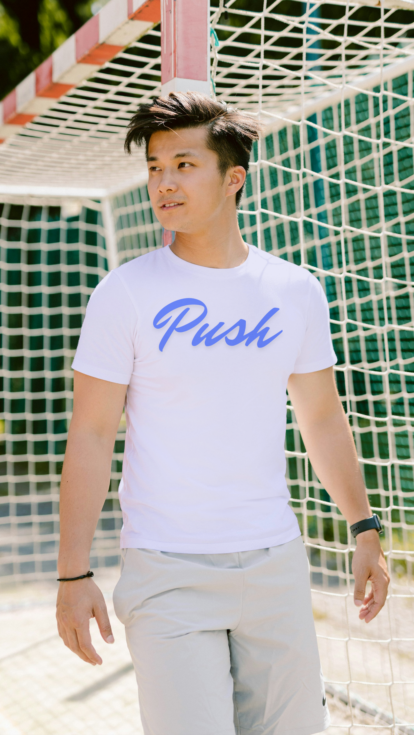 Push : Supima Cotton gym T-Shirt