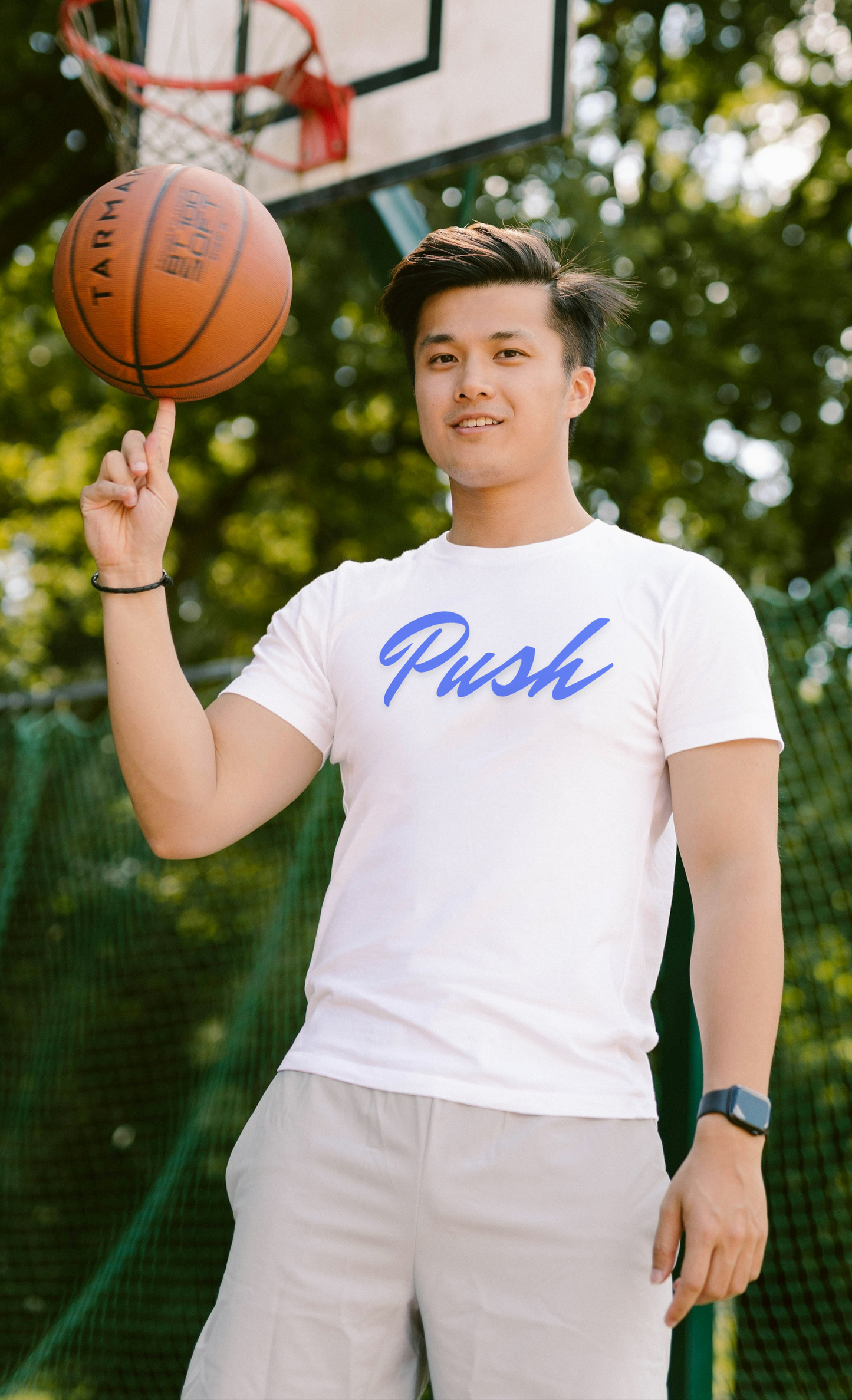 Push : Supima Cotton gym T-Shirt