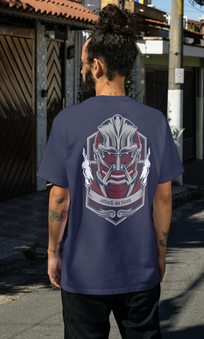 Skull Anime : Premium Oversized T-Shirt