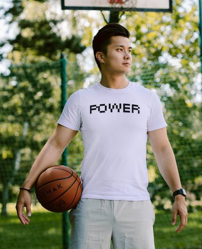 Power : Supima Cotton gym T-Shirt