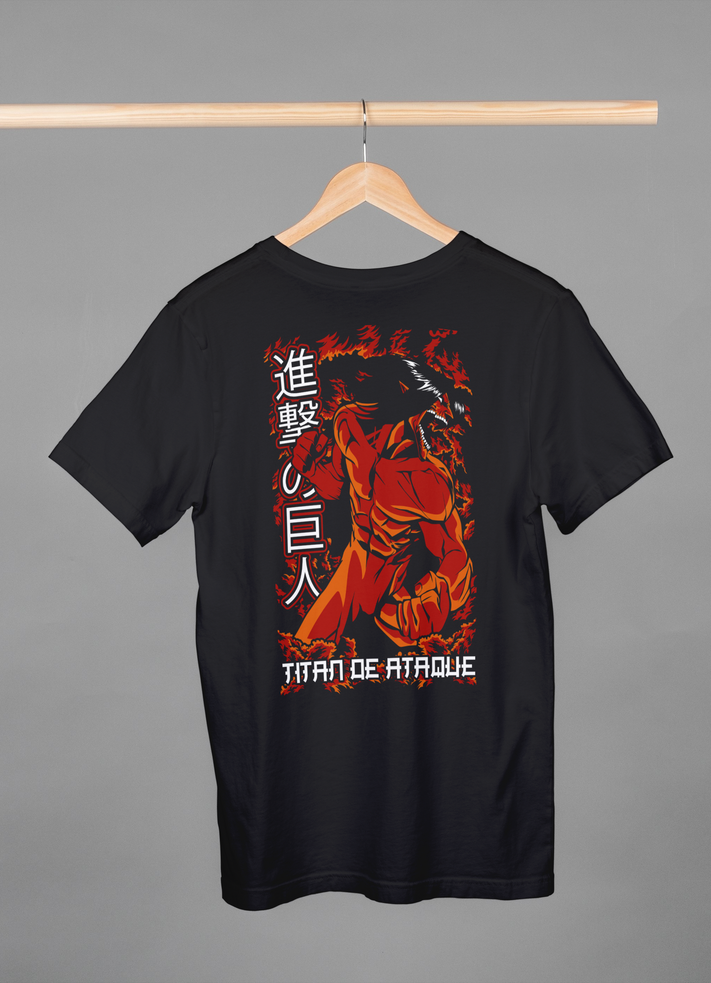 TITAN ANIME : Premium Oversized T-Shirt