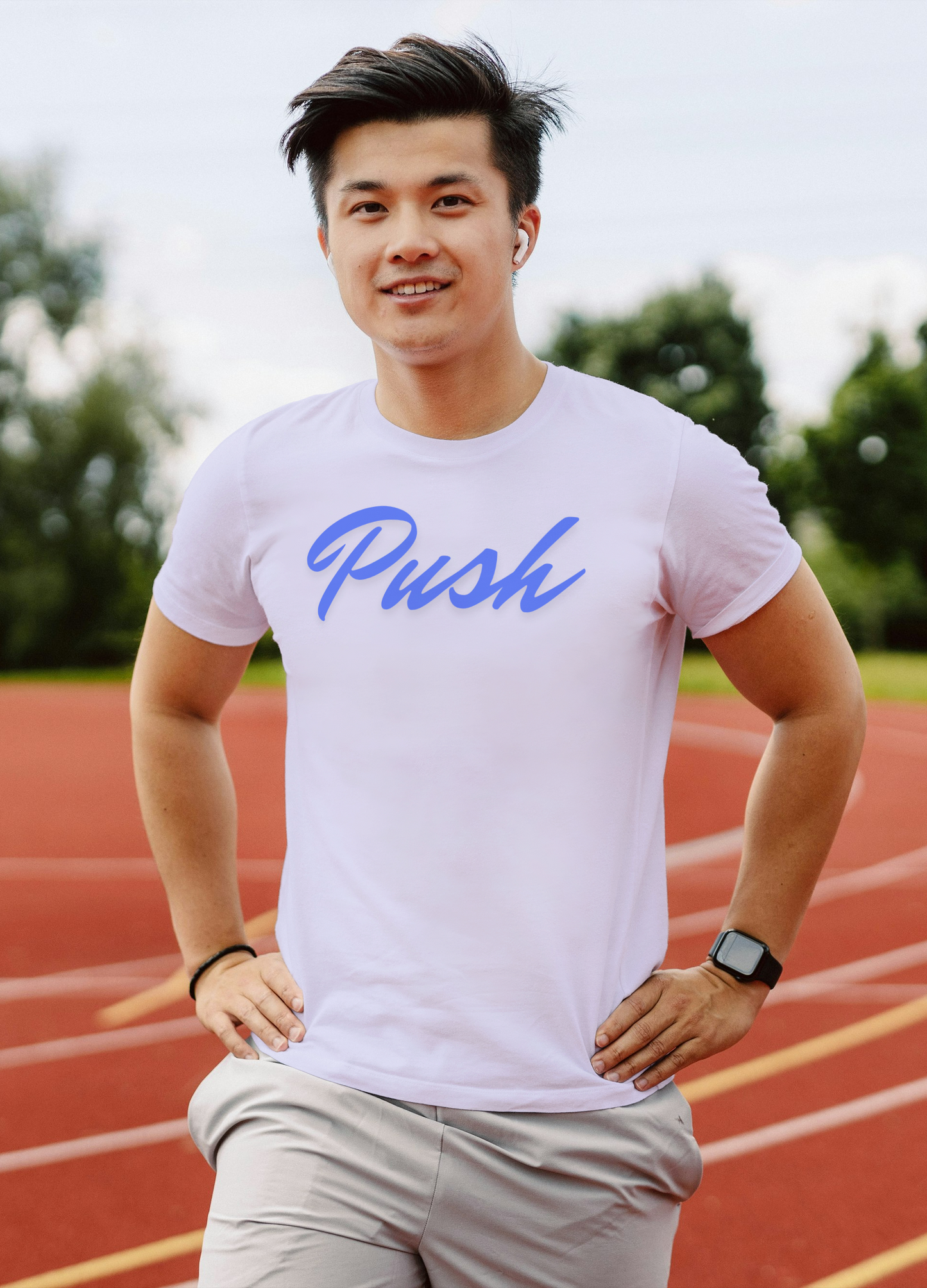 Push : Supima Cotton gym T-Shirt