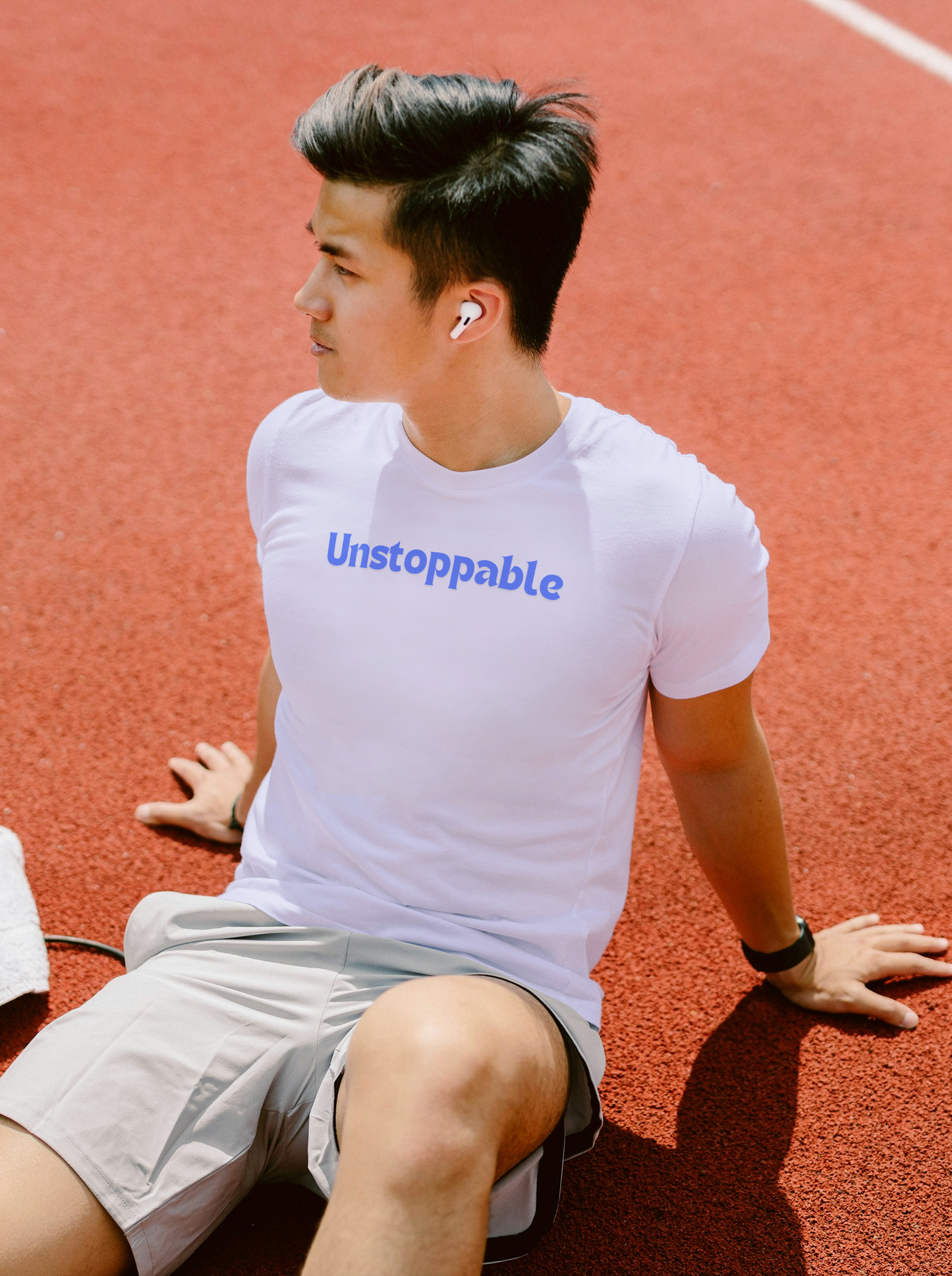 Unstoppable : Supima Cotton gym T-Shirt