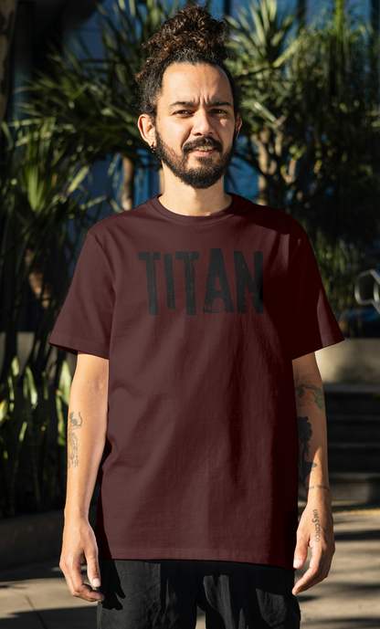 Titan Anime : Premium Terry Oversized T-Shirt